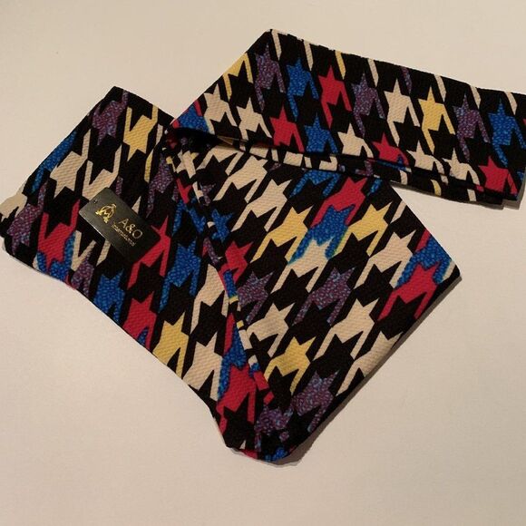 Reg One Size Zags‎ in Black, Red, Blue, Colorfu Leggings - Picture 5 of 7